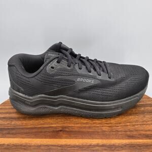 Brooks Ghost Max 2 Shoes Womens 9.5 D Black Athletic Training Running Sneakers